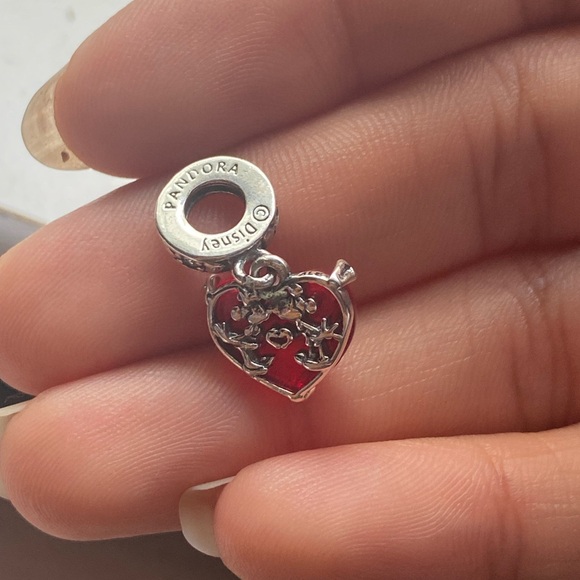 Pandora x Disney Minnie & Mickey Mouse Heart charm - Picture 2 of 2